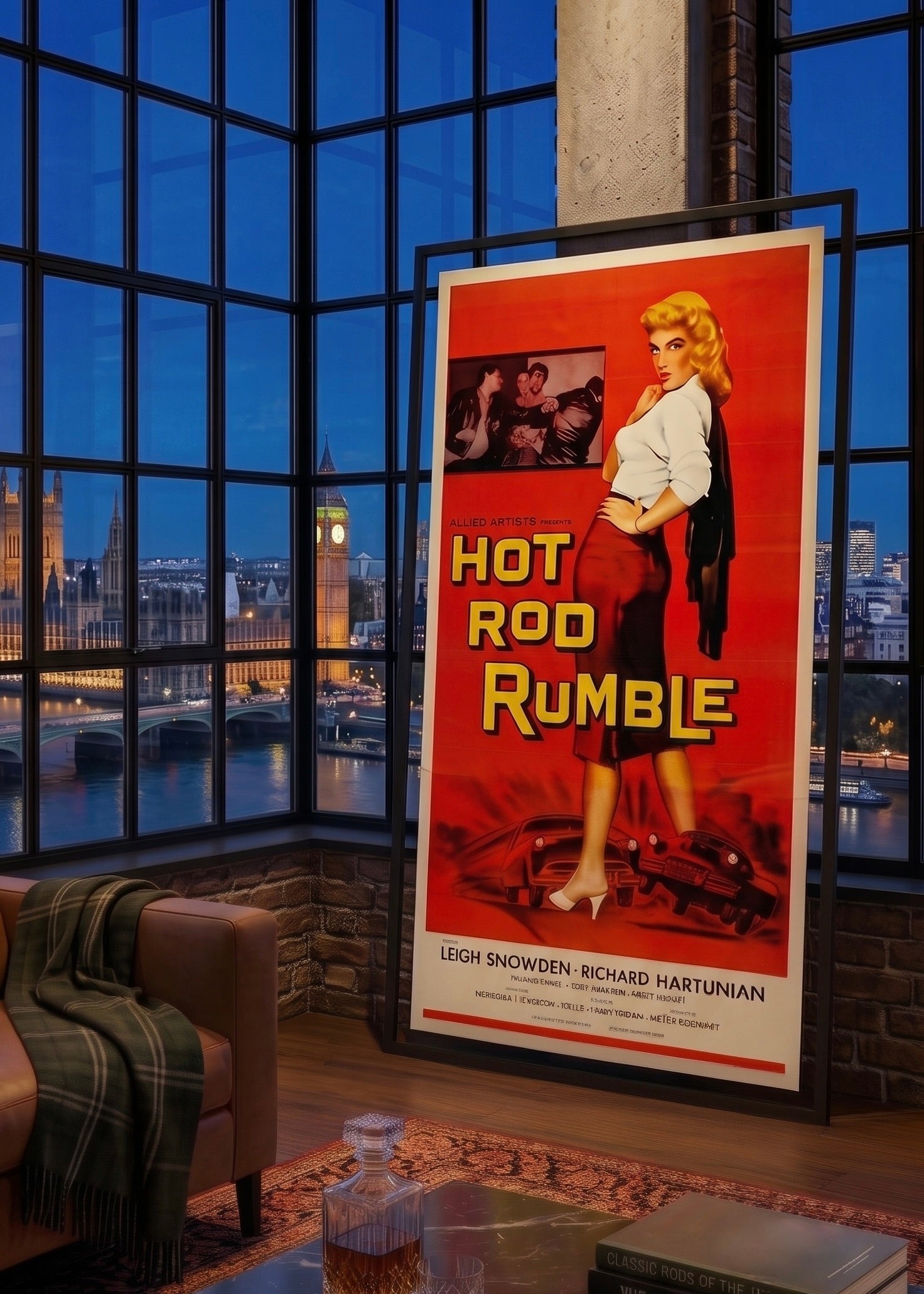 Original Hot Rod Rumble movie poster