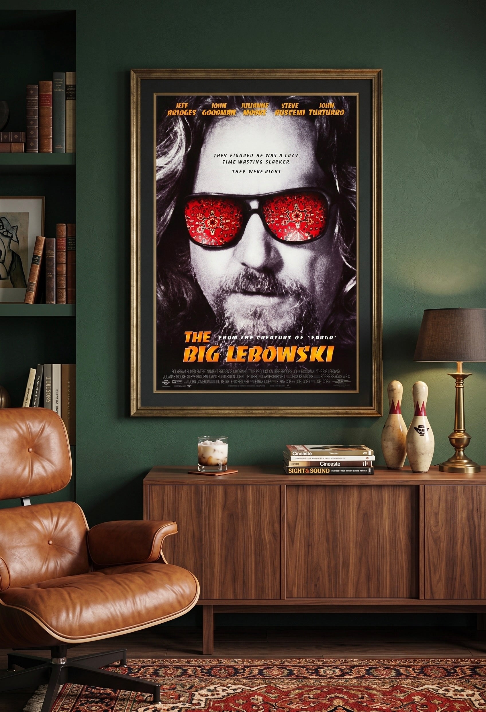 Original The Big Lebowski movie poster