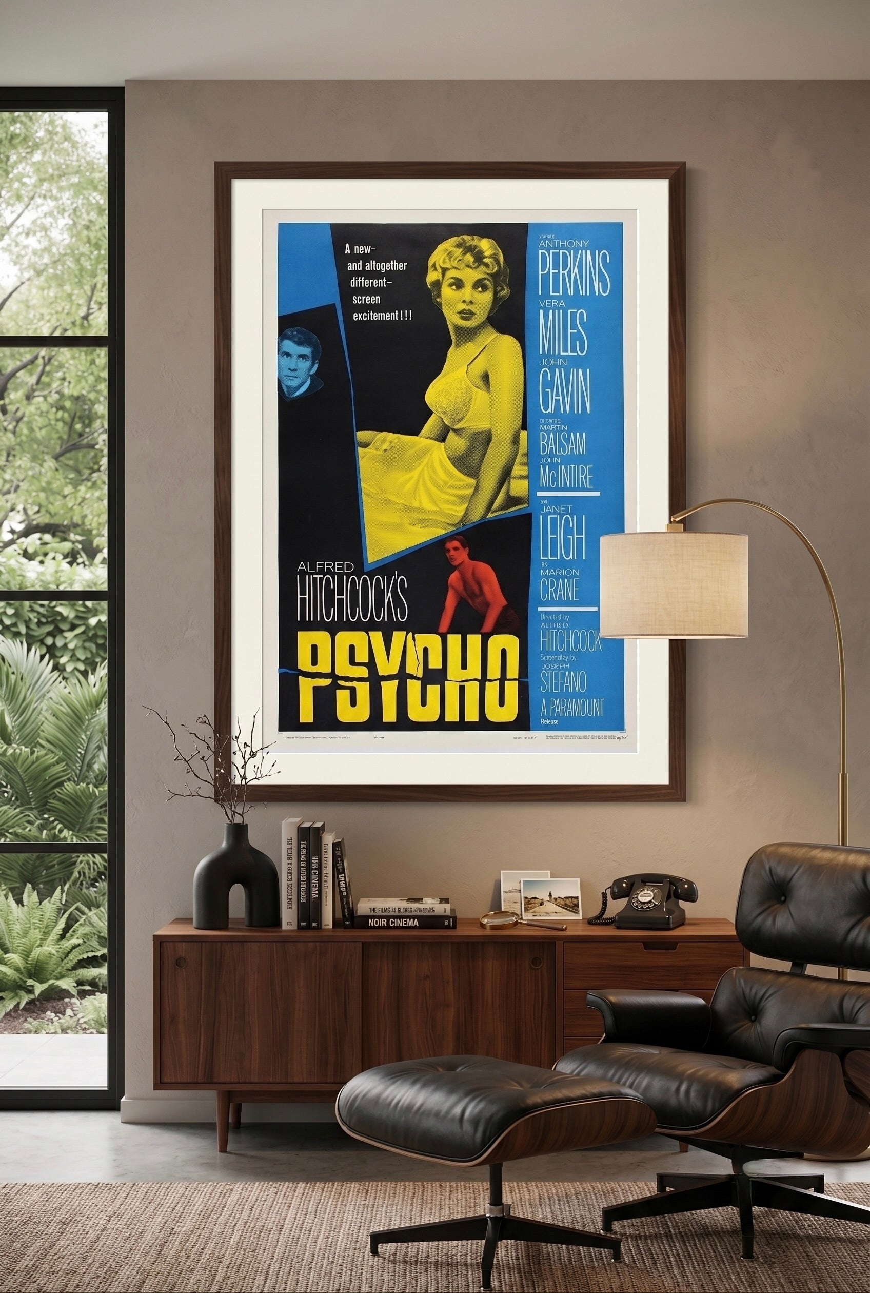 Original Psycho movie poster
