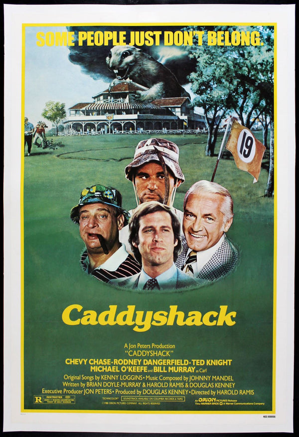 Original Caddyshack movie poster