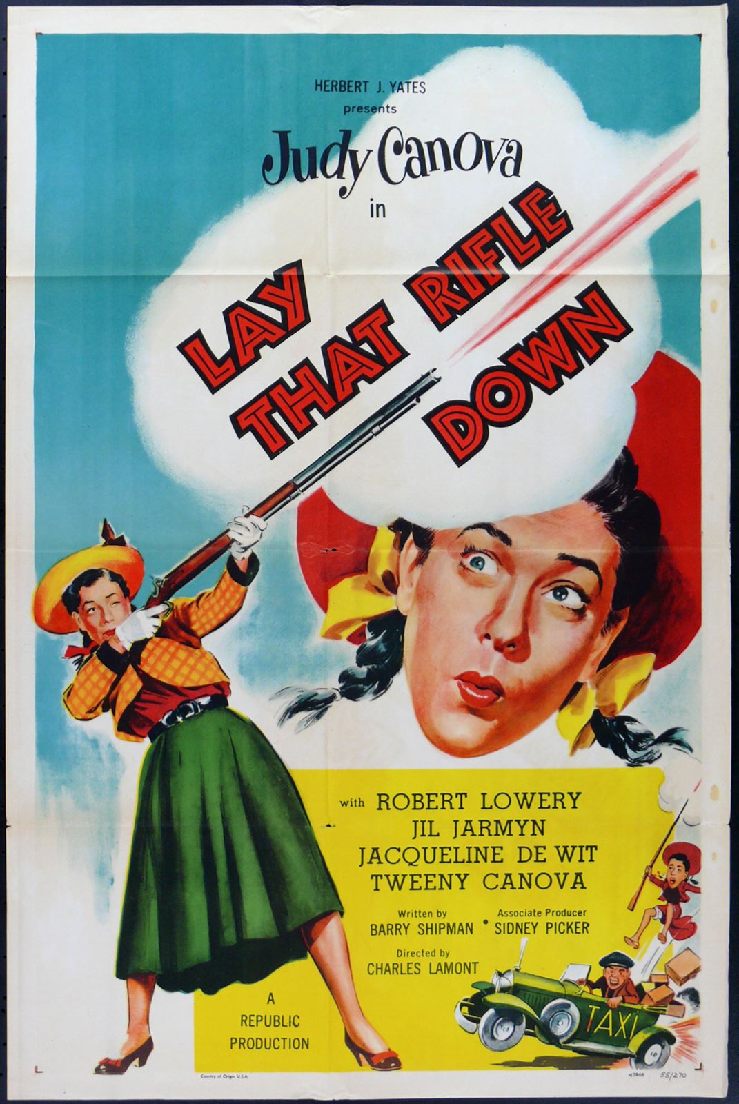 Original Lay That Rifle Down movie poster