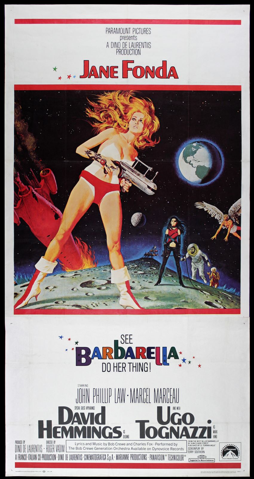 Original Barbarella movie poster