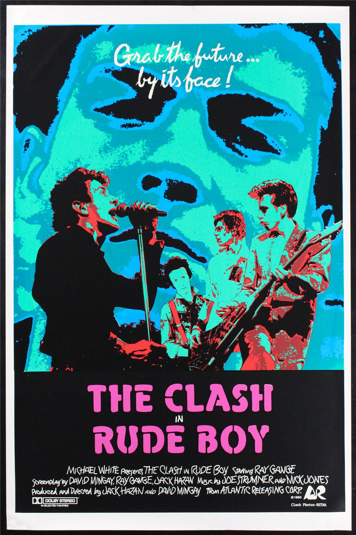 Original The Clash in Rude Boy movie poster