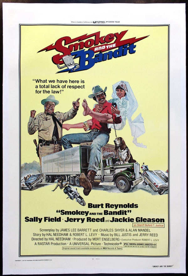 Original Smokey and the Bandit movie poster