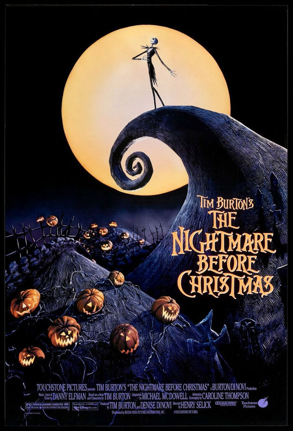 Original The Nightmare Before Christmas movie poster