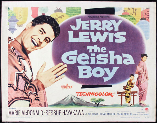 Original The Geisha Boy movie poster