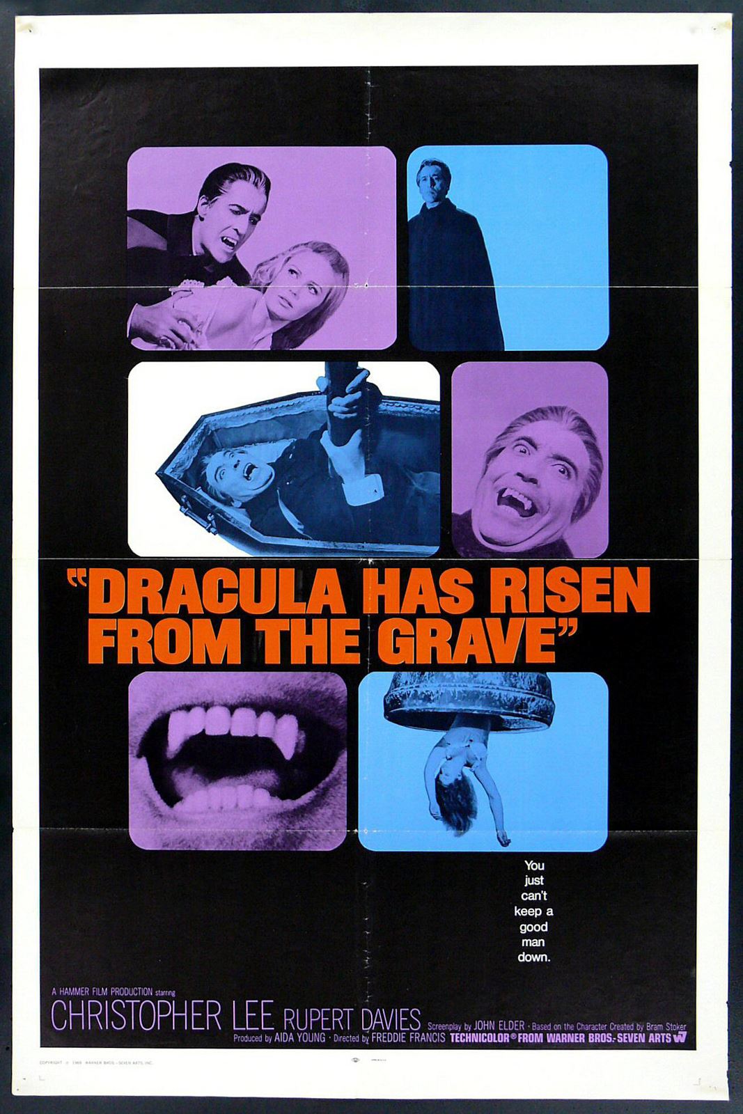 Original Dracula Has Risen from the Grave movie poster