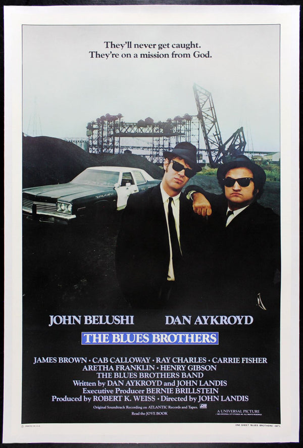 Original The Blues Brothers movie poster