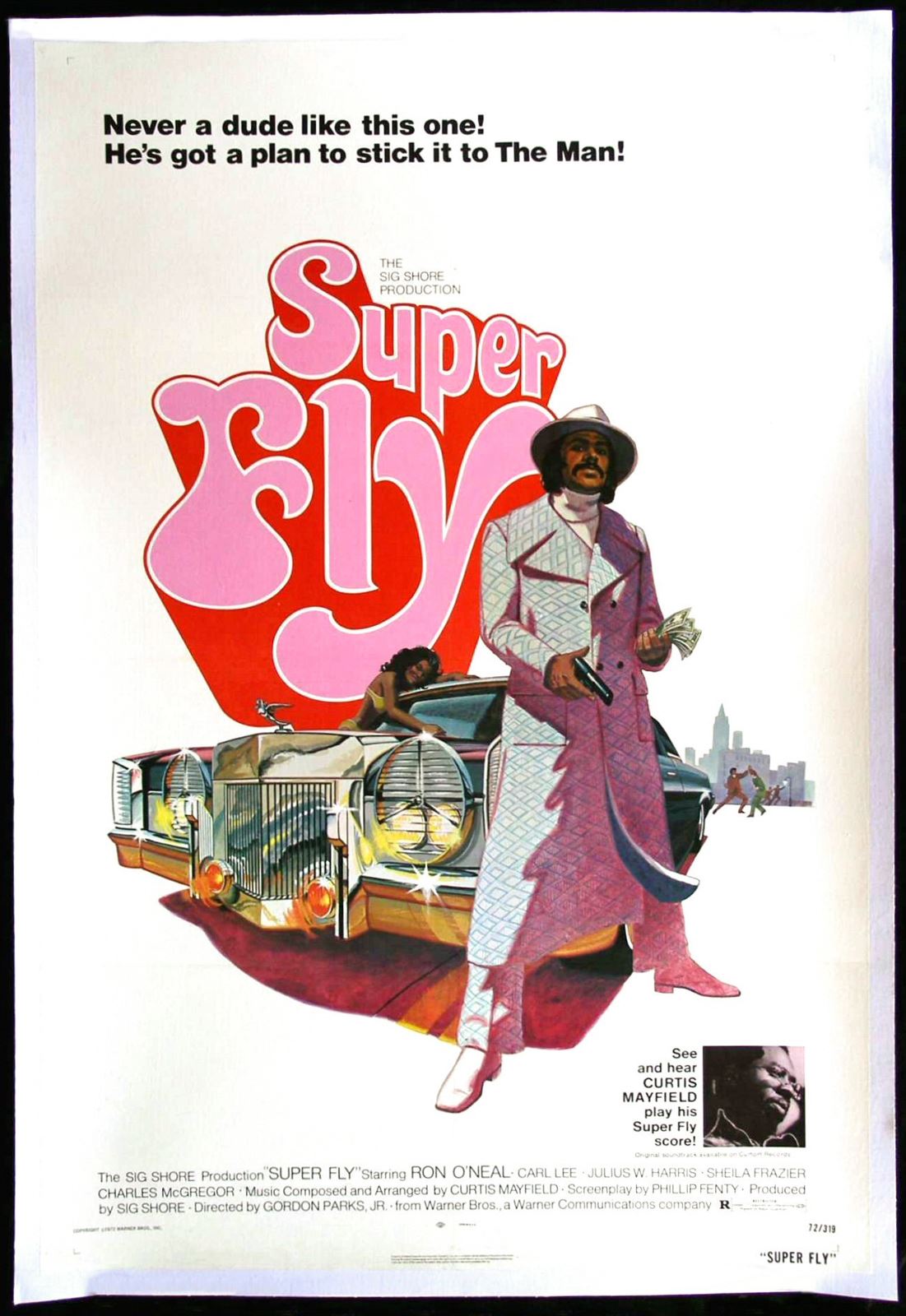Original Super Fly movie poster