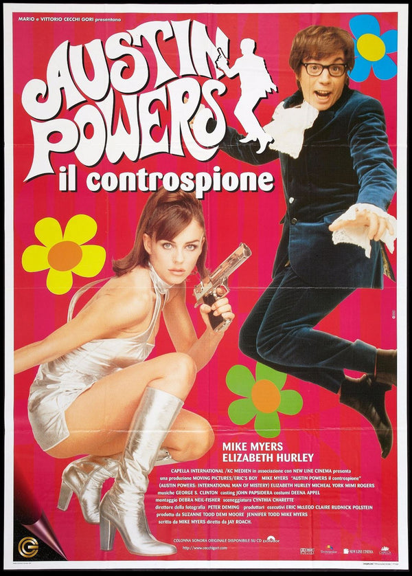Original Austin Powers movie poster