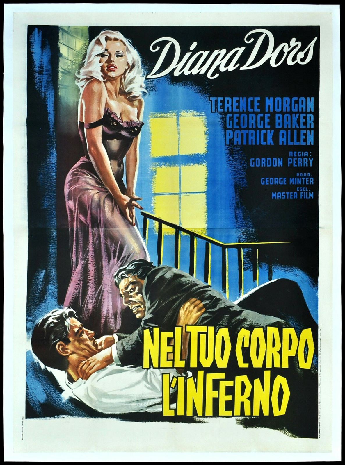 Original Tread Softly Stranger movie poster