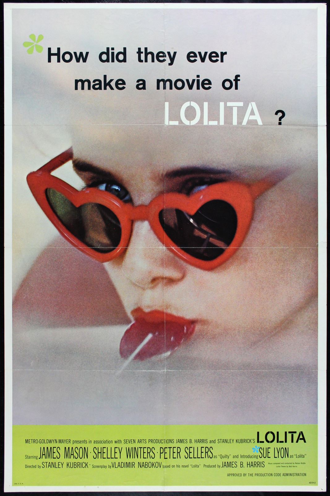 Original Lolita movie poster