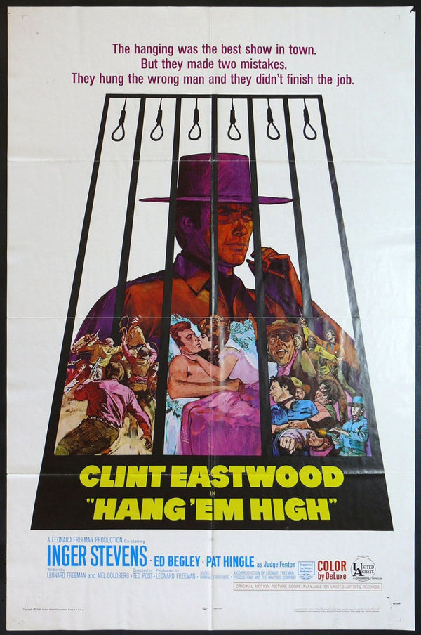Original Hang 'Em High movie poster