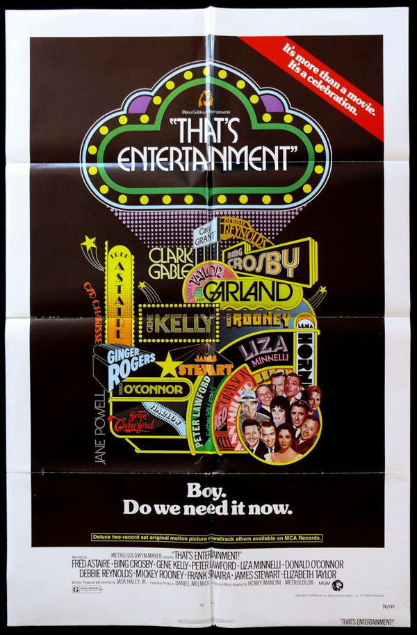 Original That's Entertainment! movie poster