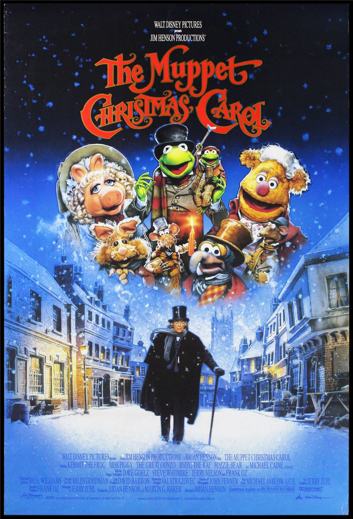 Original Muppet Christmas Carol movie poster