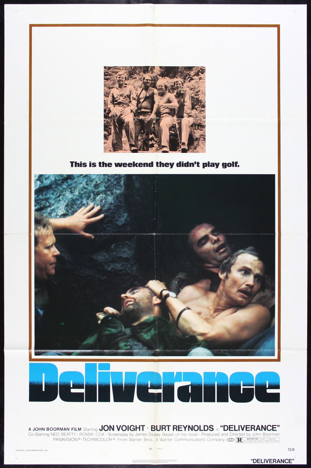 Original Deliverance movie poster