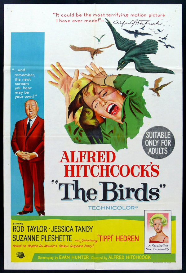 Original The Birds movie poster