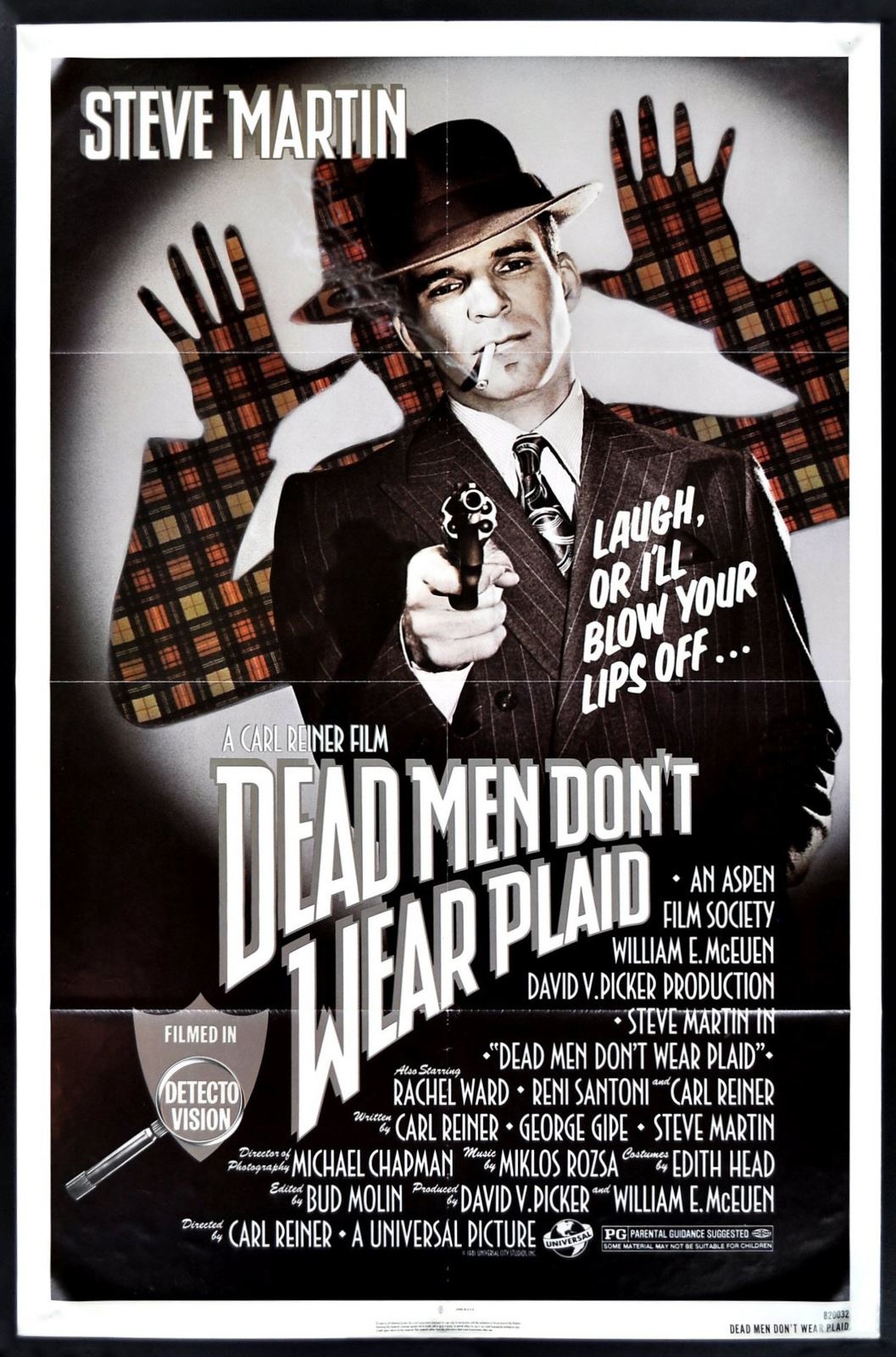 Original Dead Men Don't Wear Plaid movie poster