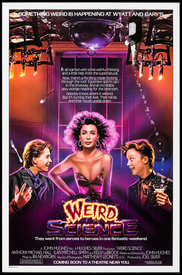 Original Weird Science movie poster