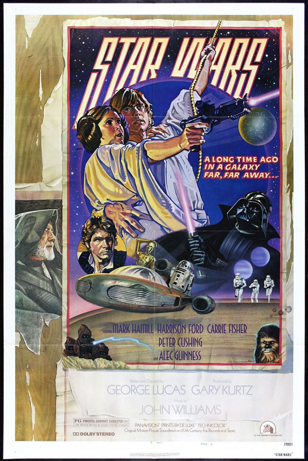 Original Star Wars movie poster