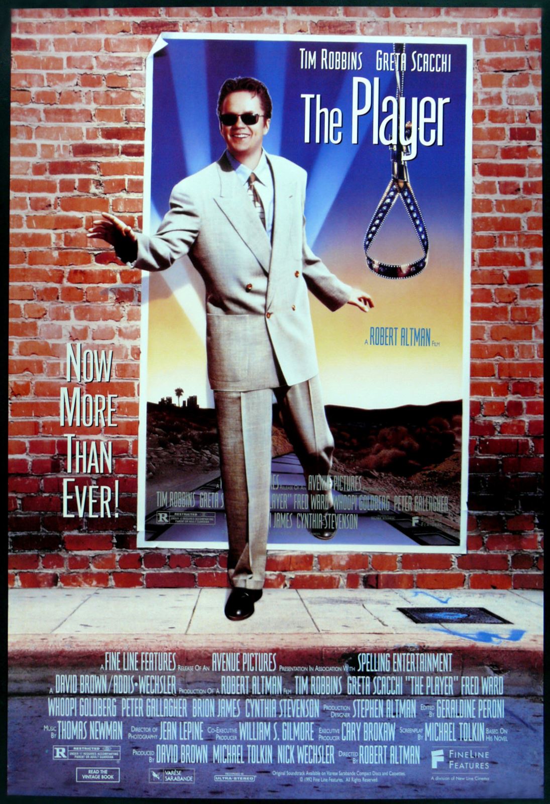 Original The Player movie poster