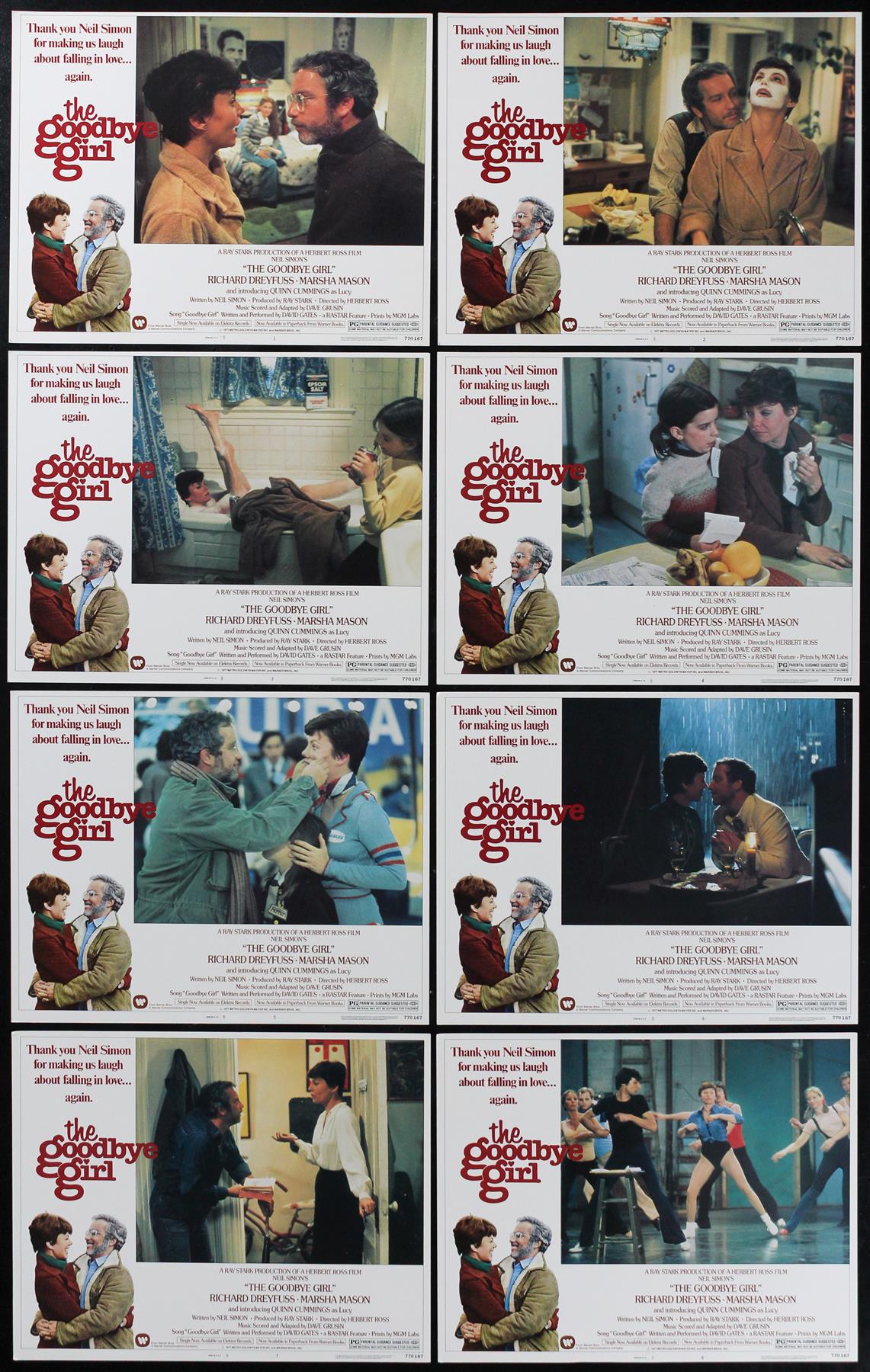 Original The Goodbye Girl movie poster