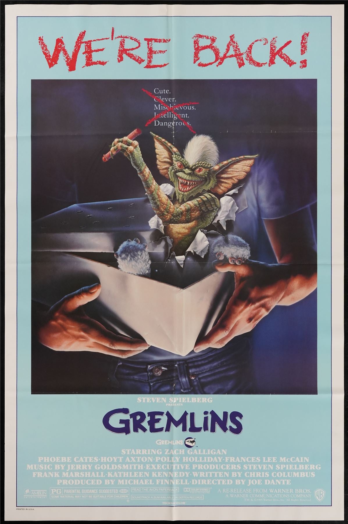 Original Gremlins movie poster
