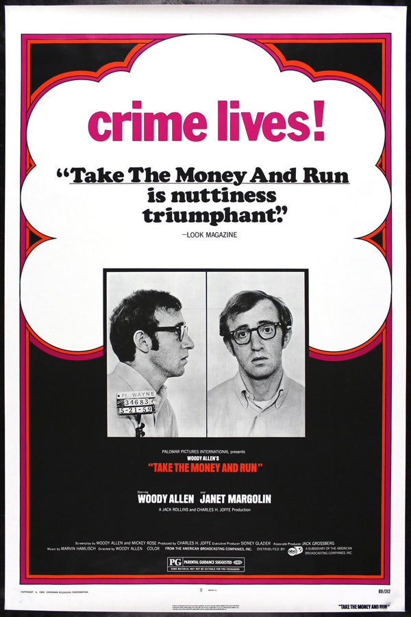 Original Take the Money and Run movie poster