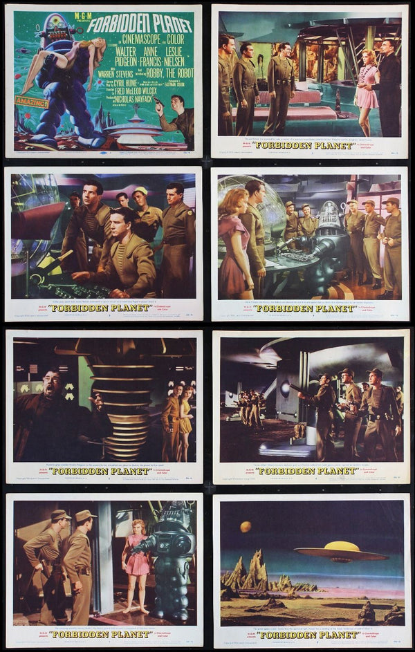 Original Forbidden Planet movie poster