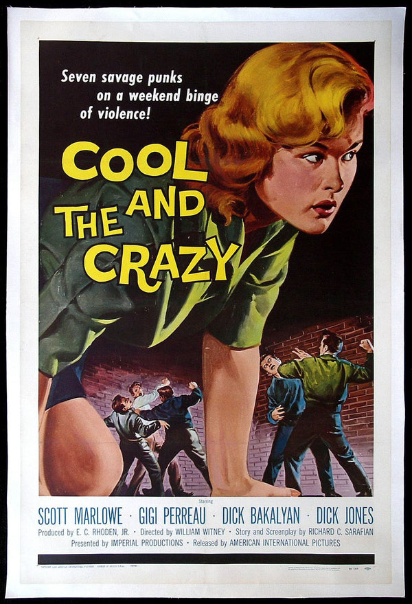 Original The Cool and the Crazy movie poster