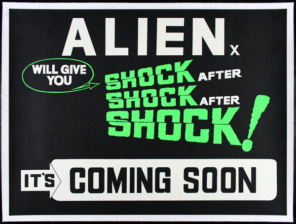 Original Alien movie poster