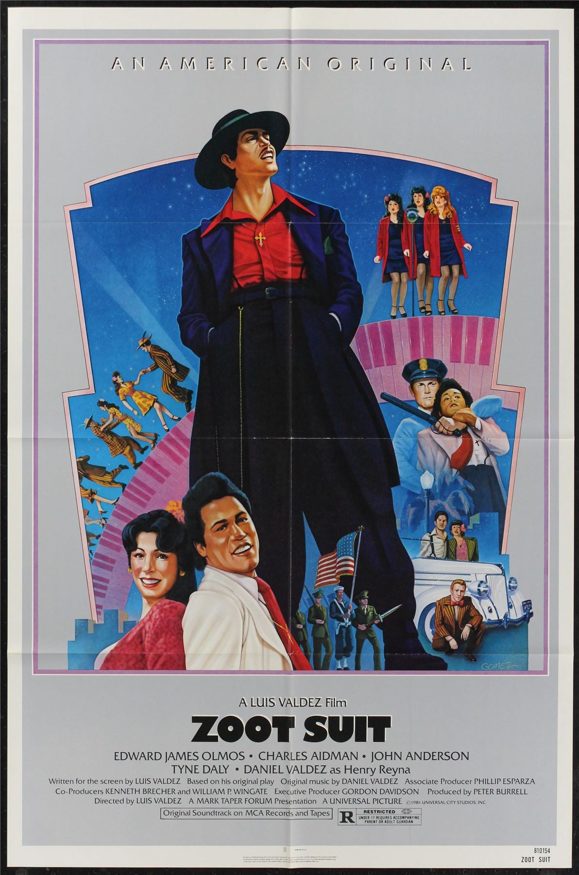 Original Zoot Suit movie poster