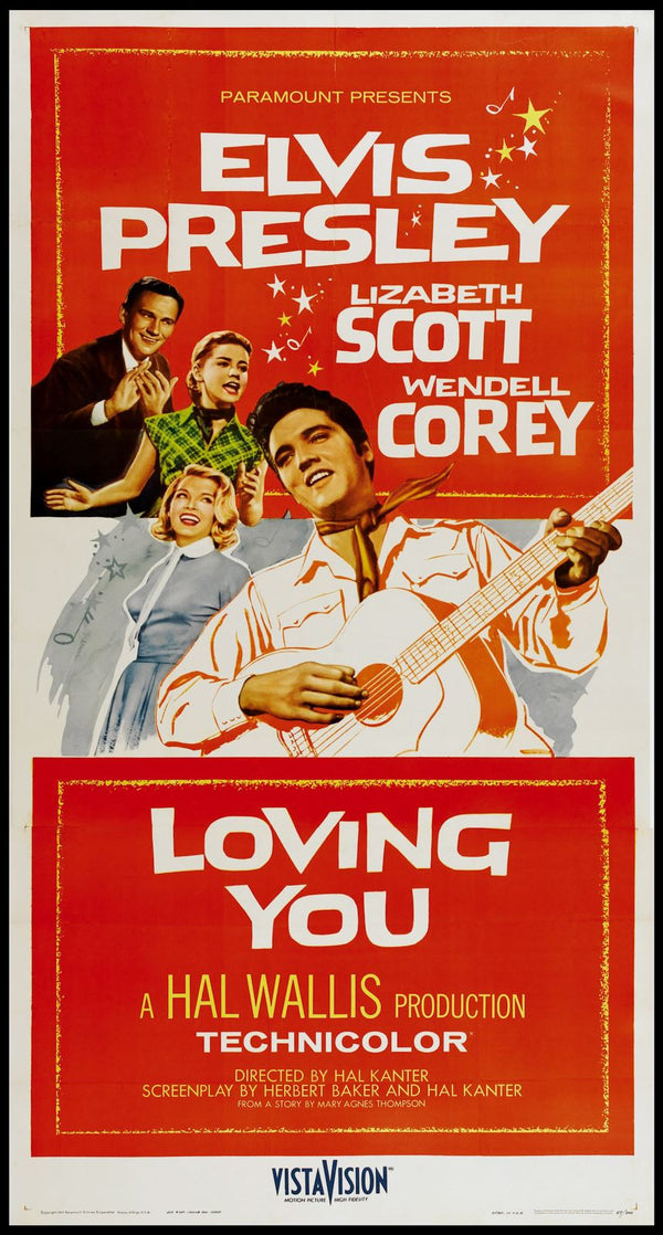Original Loving You movie poster