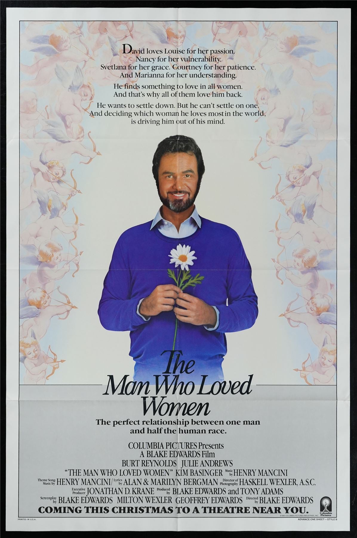 Original The Man Who Loved Women movie poster