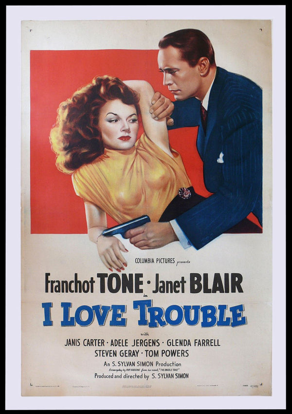 Original I Love Trouble movie poster