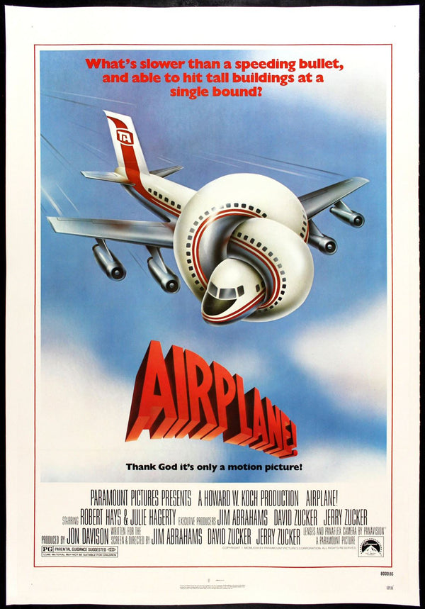 Original Airplane! movie poster