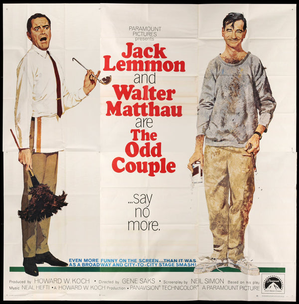 Original The Odd Couple movie poster