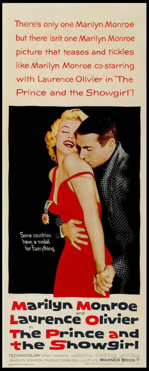 Original The Prince and the Showgirl movie poster