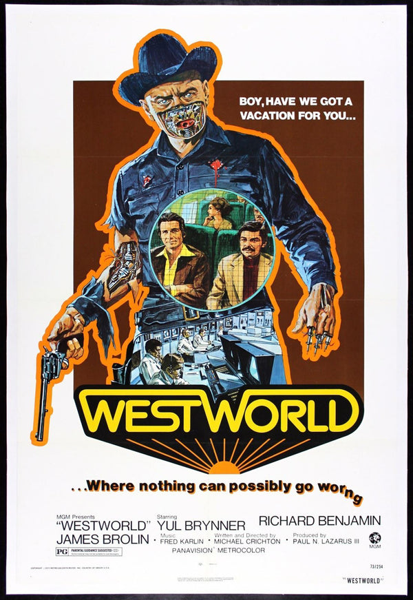 Original Westworld movie poster
