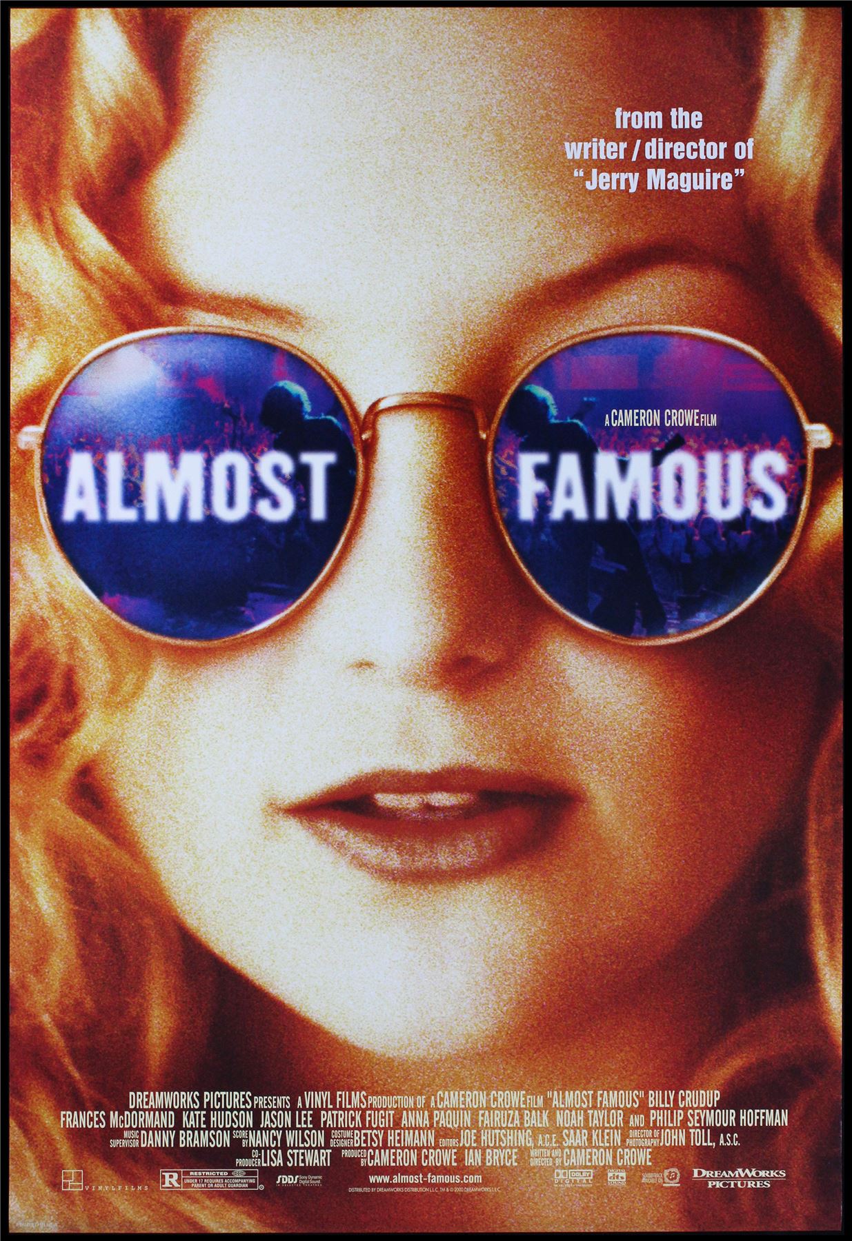 Original Almost Famous movie poster