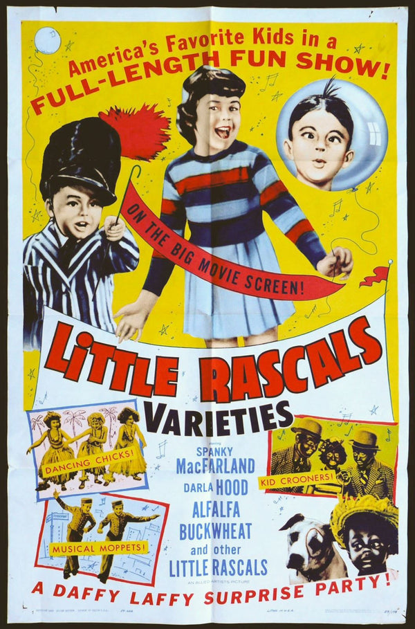 Original Little Rascals Varieties movie poster