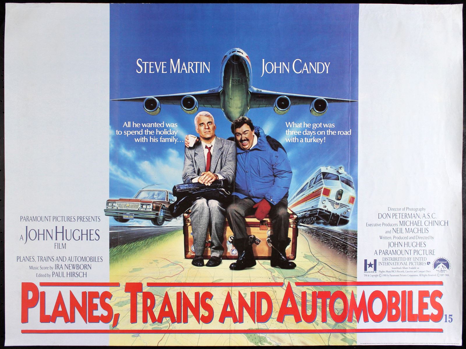 Original Planes, Trains and Automobiles movie poster