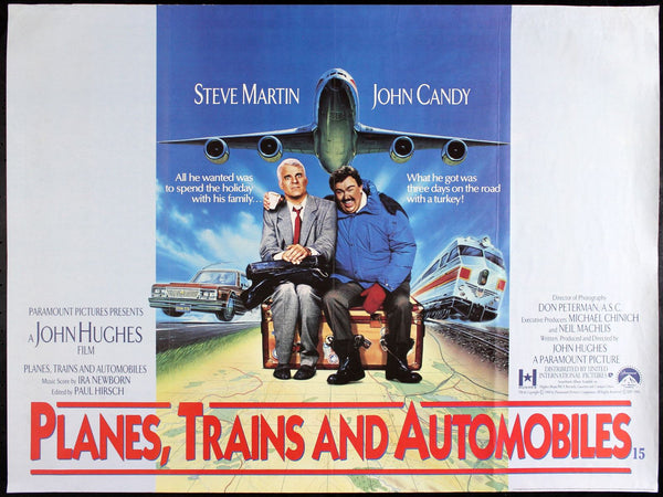 Original Planes, Trains and Automobiles movie poster