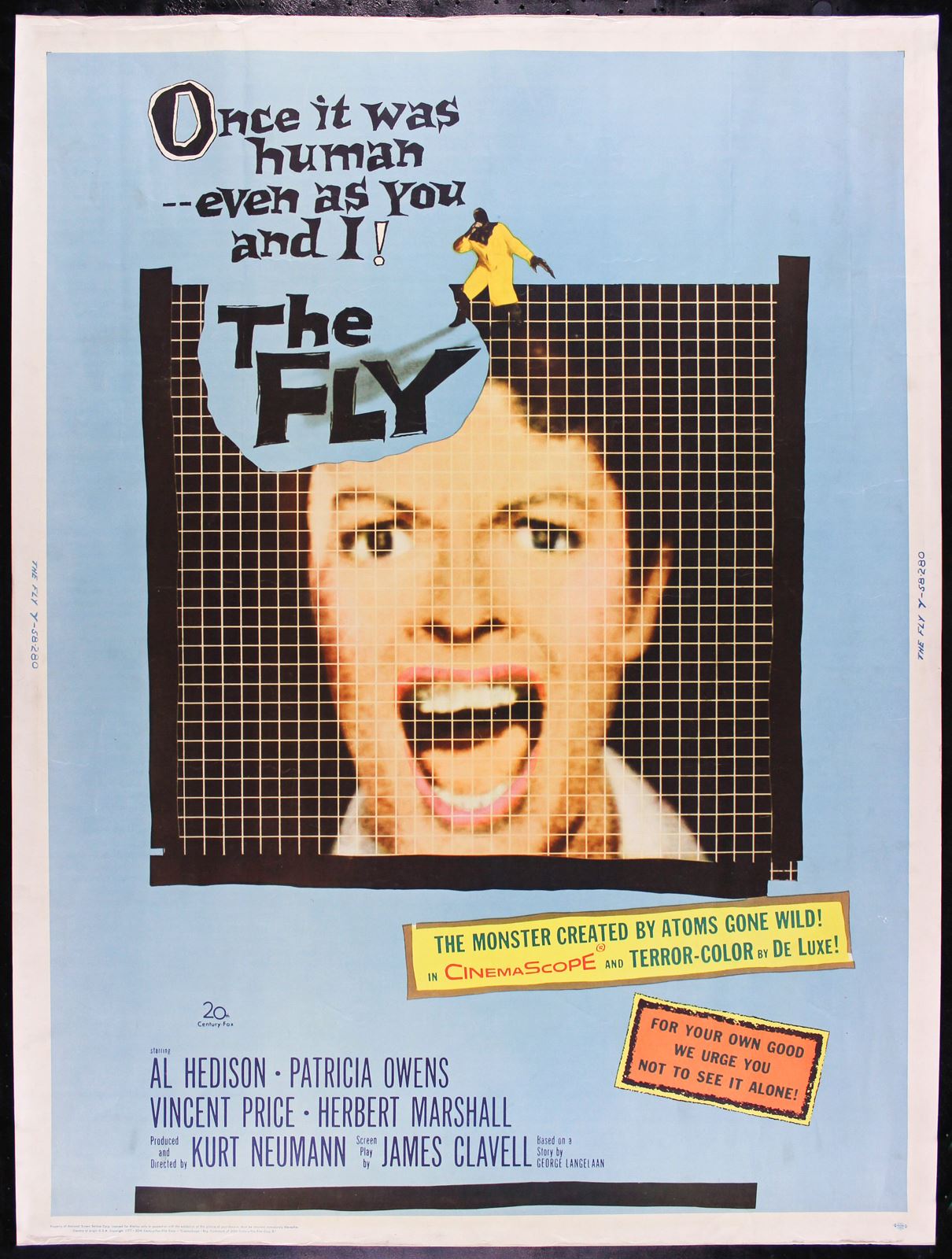 Original The Fly movie poster