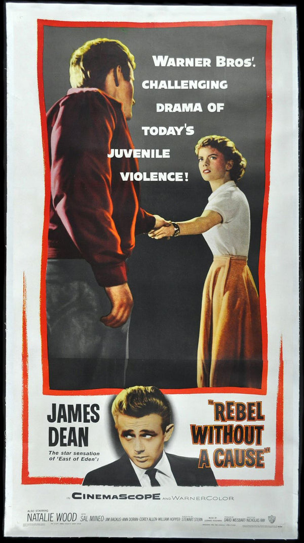 Original Rebel Without a Cause movie poster
