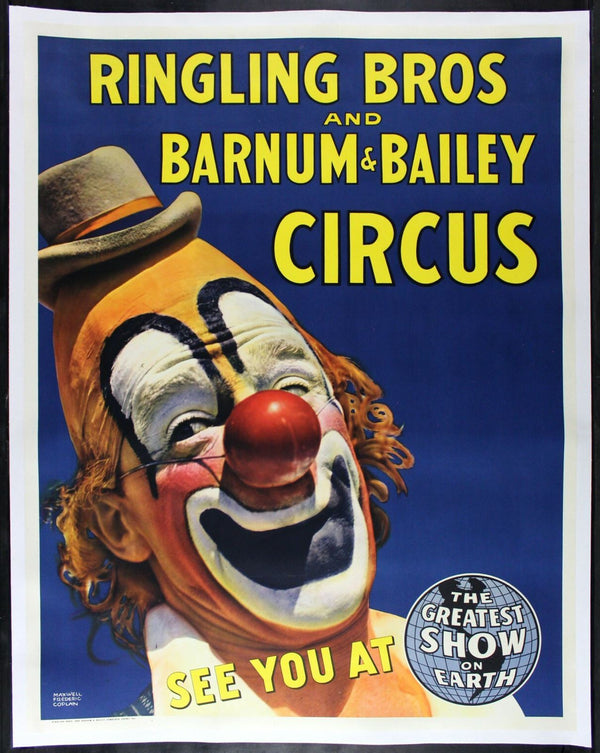 Original RINGLING BROS BARNUM BAILEY movie poster