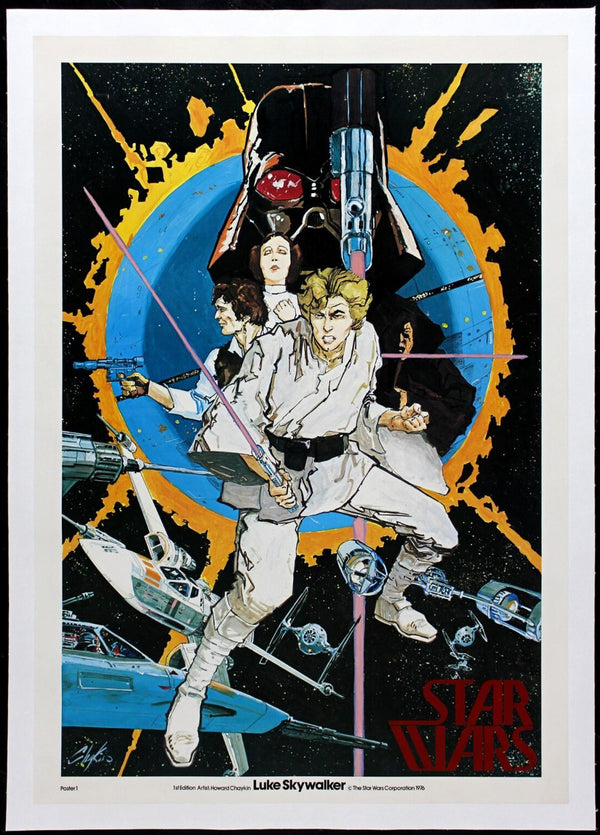 Original Star Wars movie poster