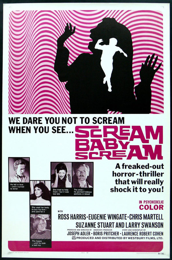 Original Scream, Baby, Scream movie poster