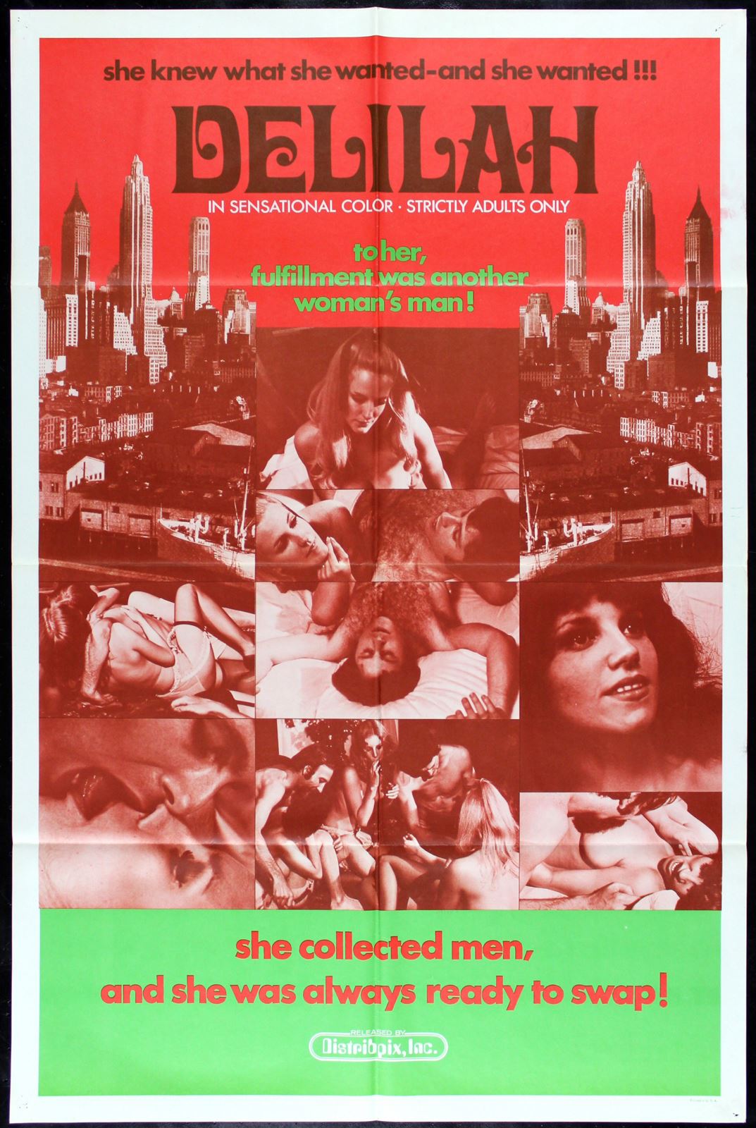 Original Delilah movie poster