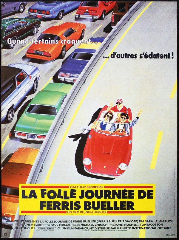 Original Ferris Bueller's Day Off movie poster